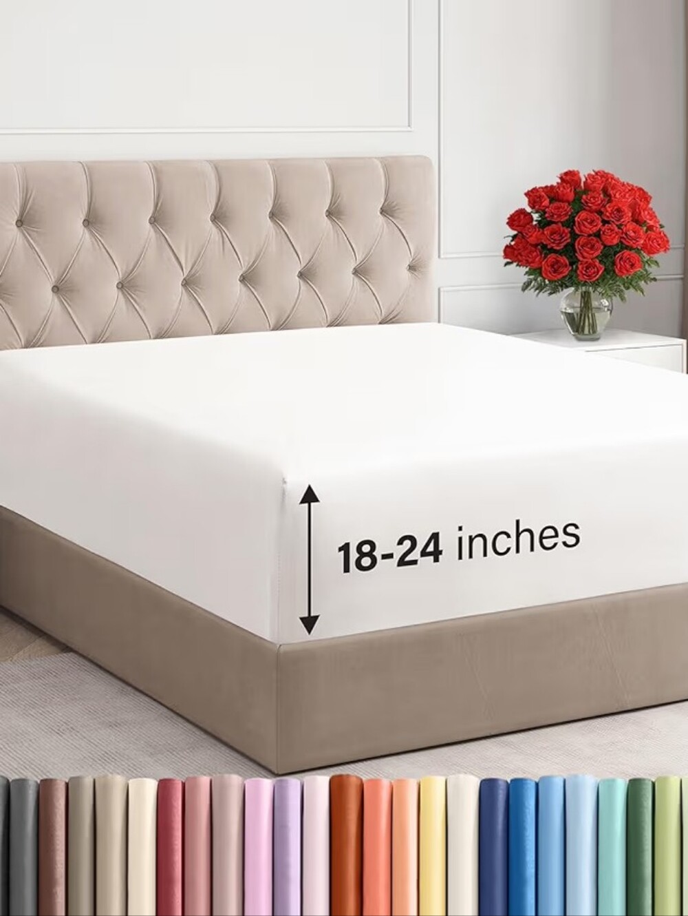 CGK Linens Queen Fitted Sheet